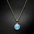 Кулон "Klaris II (Aquamarine Blue)" с кристаллами Swarovski™